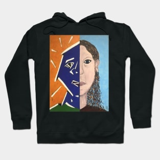 Split self Hoodie